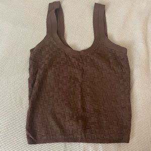Abercrombie sweater tank u neck